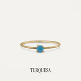 SOLITAIRE SEMIPRECIOUS STONE