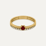 RING MAJESTÄT RUBIN
