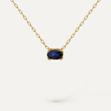 GARGANTILLA NATURAL OVAL ZAFIRO