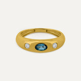 ANILLO FONTAINE LONDON BLUE