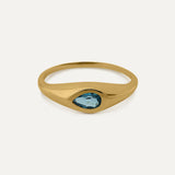 RING LARME LONDON BLUE