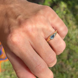 RING LARME LONDON BLUE