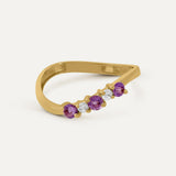 RING CLÉMENCE AMETHYST