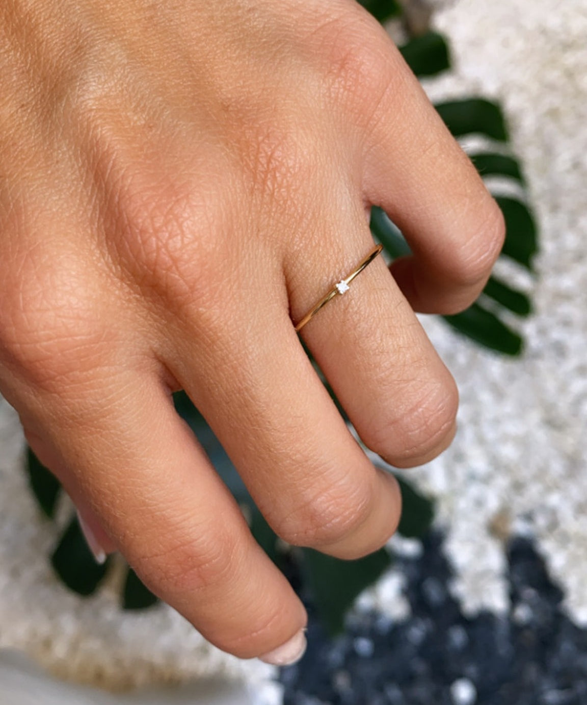 MINI DIAMANTENRING