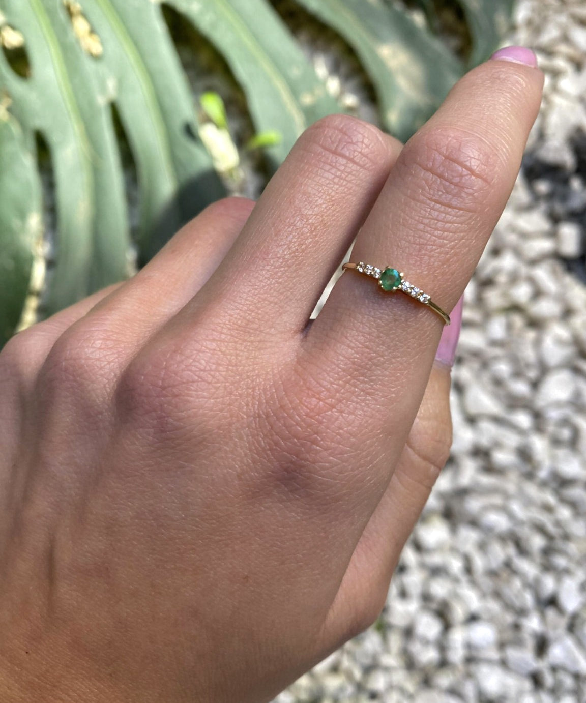 RING MEINE KÖNIGIN SMARAGD