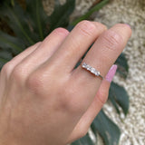 ANILLO QUATTRO PIEDRA BLANCA