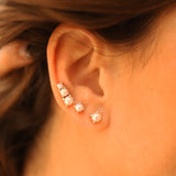 PENDIENTE PERLA ONE 5MM