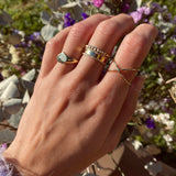 DOPPELRING, GLATT, ÜBERKREUZ