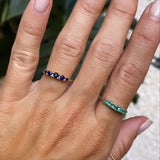 5 STONE SAPPHIRE RING