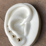 PENDIENTE BOLA 3MM