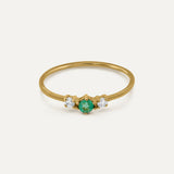 ANILLO LÚA ESMERALDA