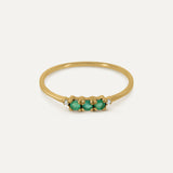 ANILLO TRIS ESMERALDA