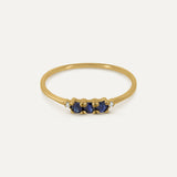 ANILLO TRIS ZAFIRO